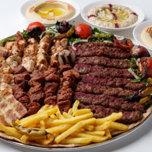وجبة مشويات عائلية